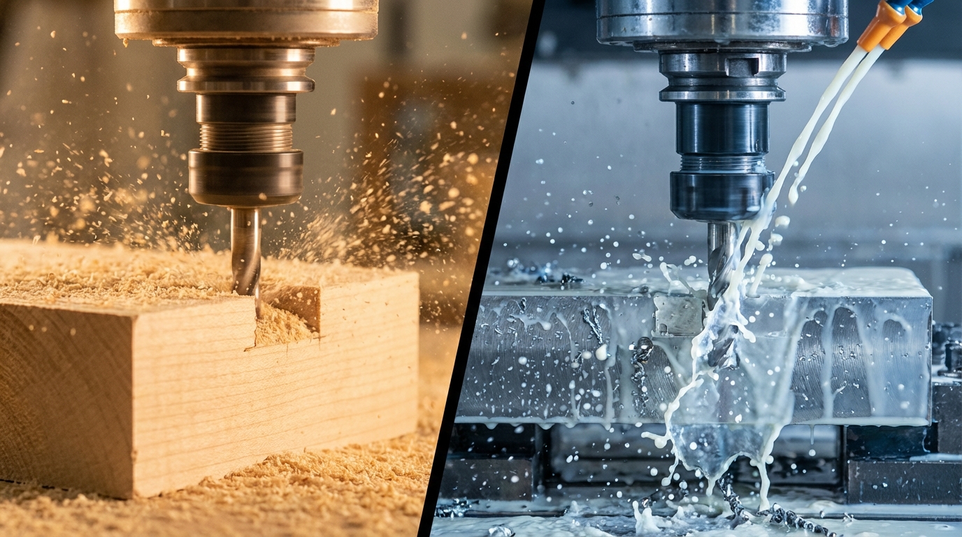 CNC Router ve CNC Metal İşleme Farkı
